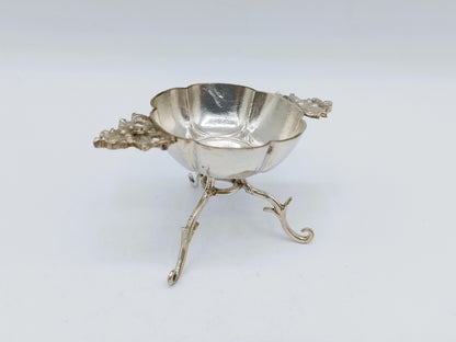 Zilveren miniatuur brandewijnkom, Wed. W. de Pleyt, Schoonhoven, ca. 1880