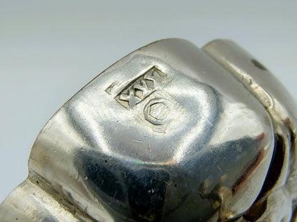 Zilveren miniatuur brandewijnkom, Wed. W. de Pleyt, Schoonhoven, ca. 1880