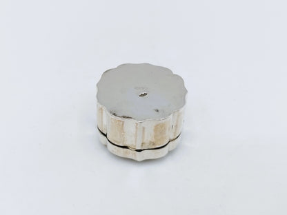 Zilveren miniatuur koektrommel, F.H. Daudt, Rotterdam, ca. 1860