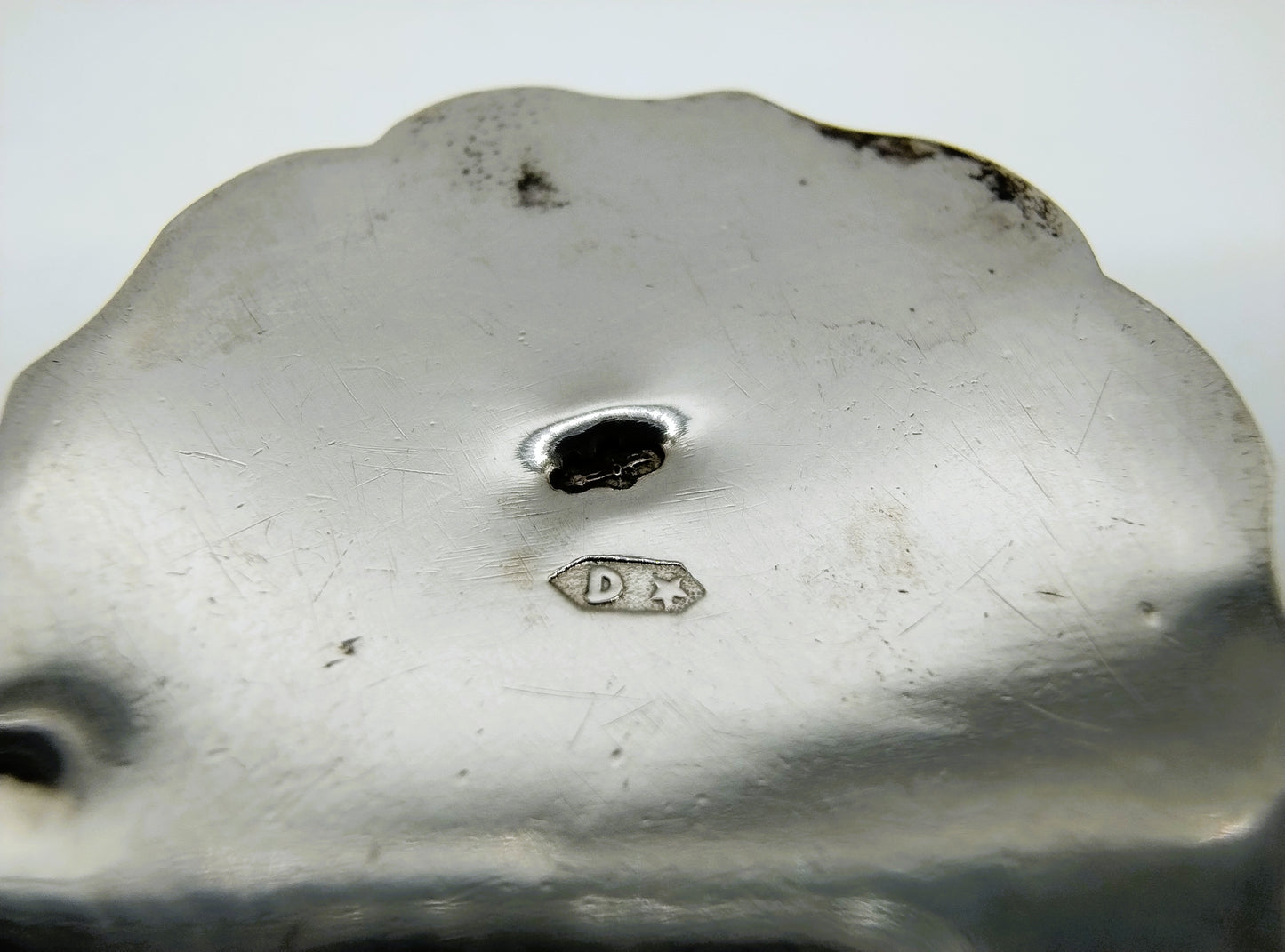Zilveren miniatuur koektrommel, F.H. Daudt, Rotterdam, ca. 1860