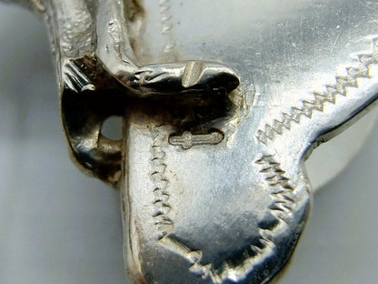 Zilveren miniatuur hobbelpaard, Gebr. Roozendaal, Hoorn, ca. 1910