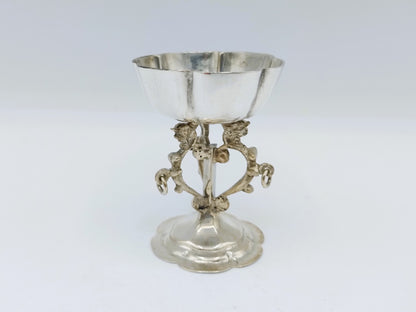 Silver miniature tazza, Schoonhoven, 1891