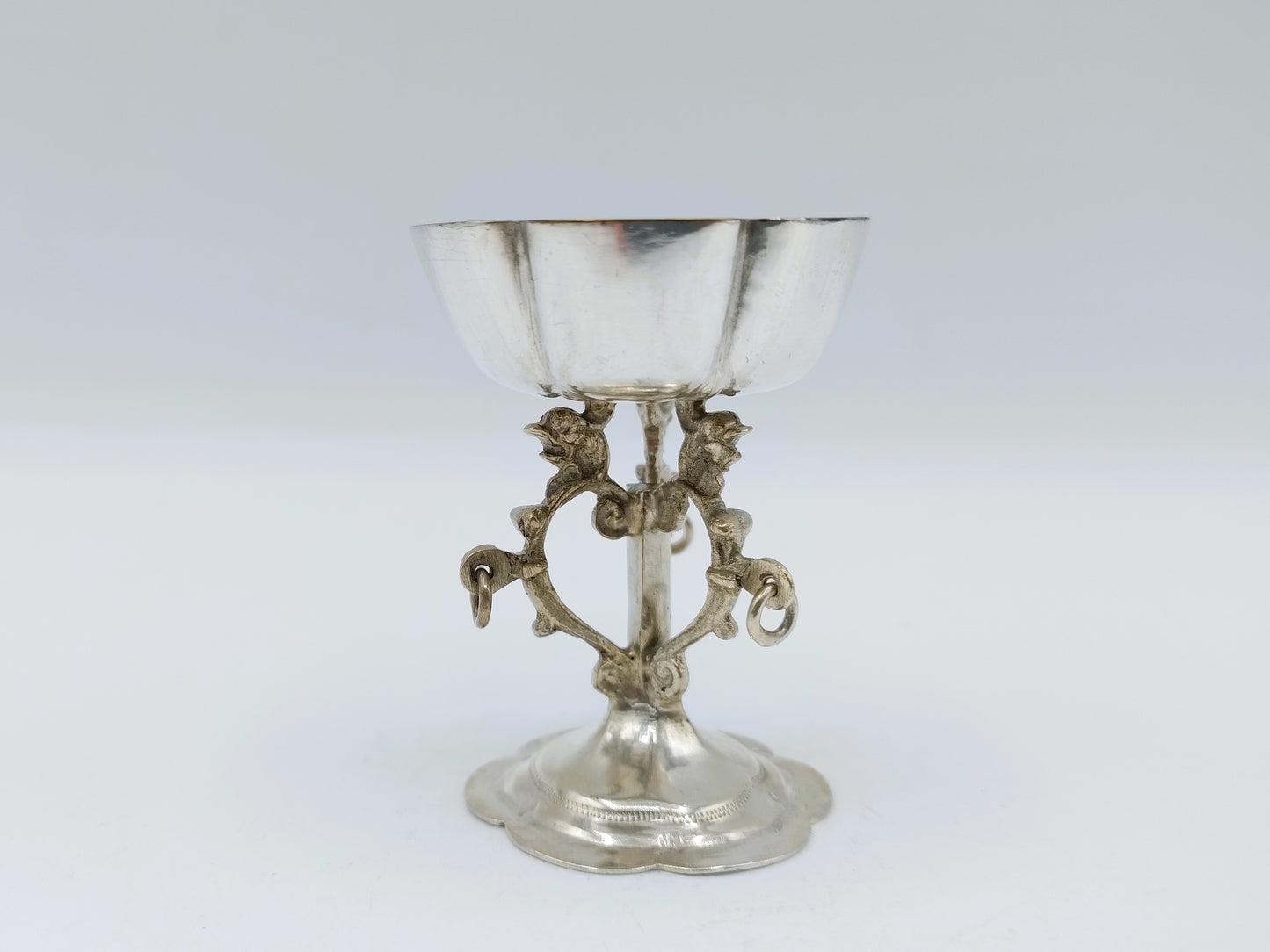 Silver miniature tazza, Schoonhoven, 1891