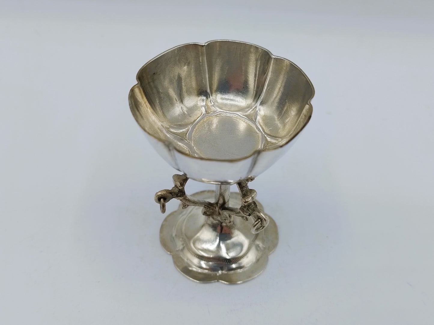 Silver miniature tazza, Schoonhoven, 1891