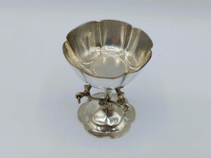 Silver miniature tazza, Schoonhoven, 1891