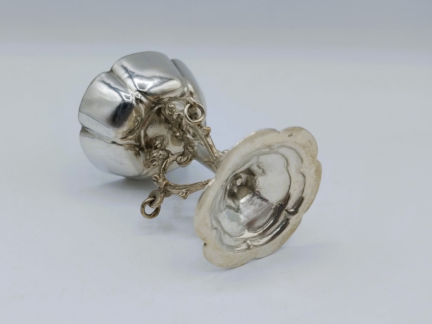 Silver miniature tazza, Schoonhoven, 1891