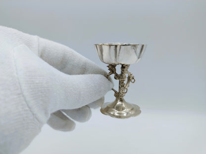 Silver miniature tazza, Schoonhoven, 1891