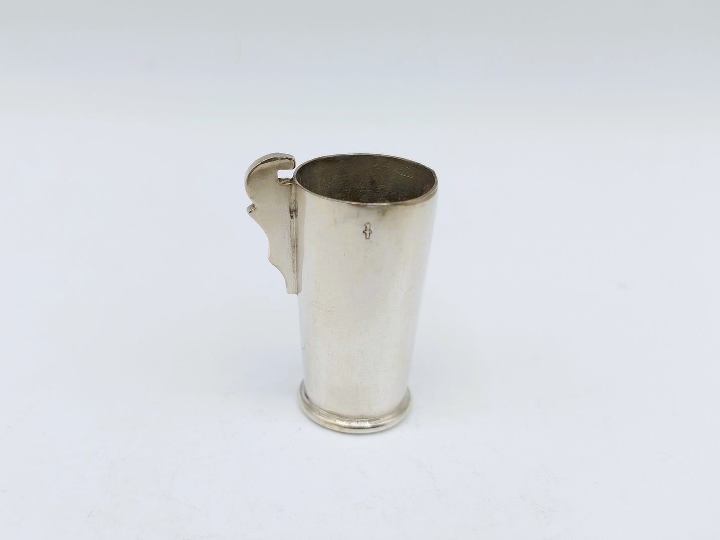 Silver miniature beer mug, 19th century