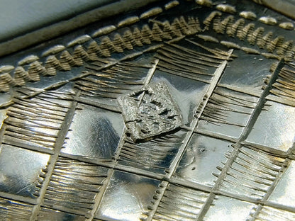 Zilveren miniatuur wijndrinker, C. Rietveld, Schoonhoven, 19e eeuws