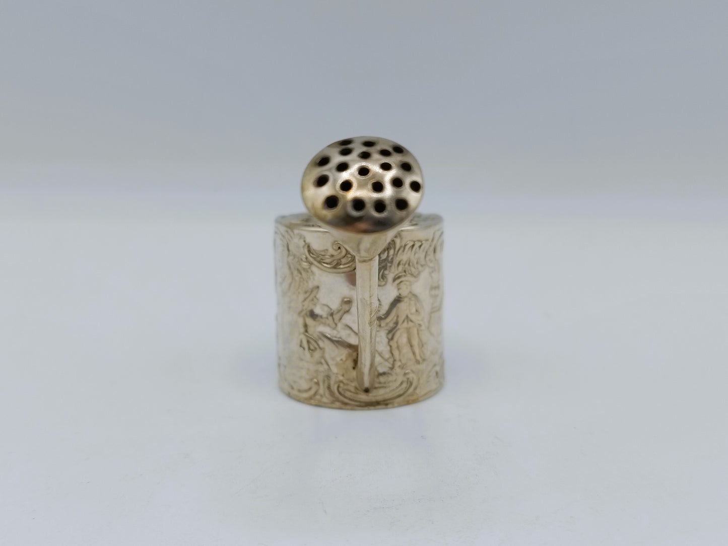 Silberne Miniatur-Gießkanne, 19. Jahrhundert