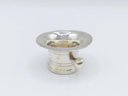 Zilveren miniatuur wijnkoeler, P.J. Bierenbroodspot & J.P. van de Starre, Amsterdam, ca. 1910