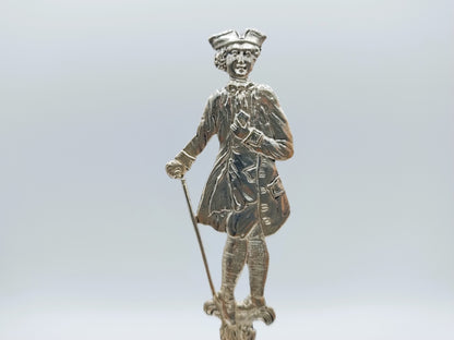 2 Zilveren sierlepels, Hanau, Duitsland, 1895