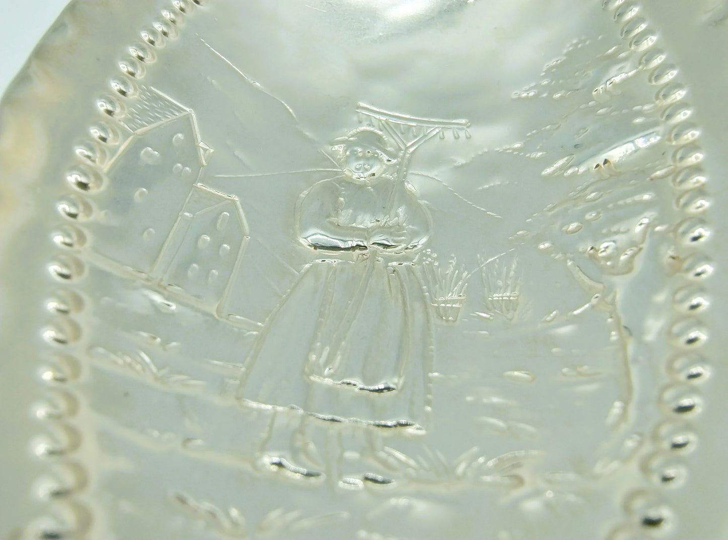 Grote zilveren roomlepel, L. Neresheimer & Co, Hanau, 1905