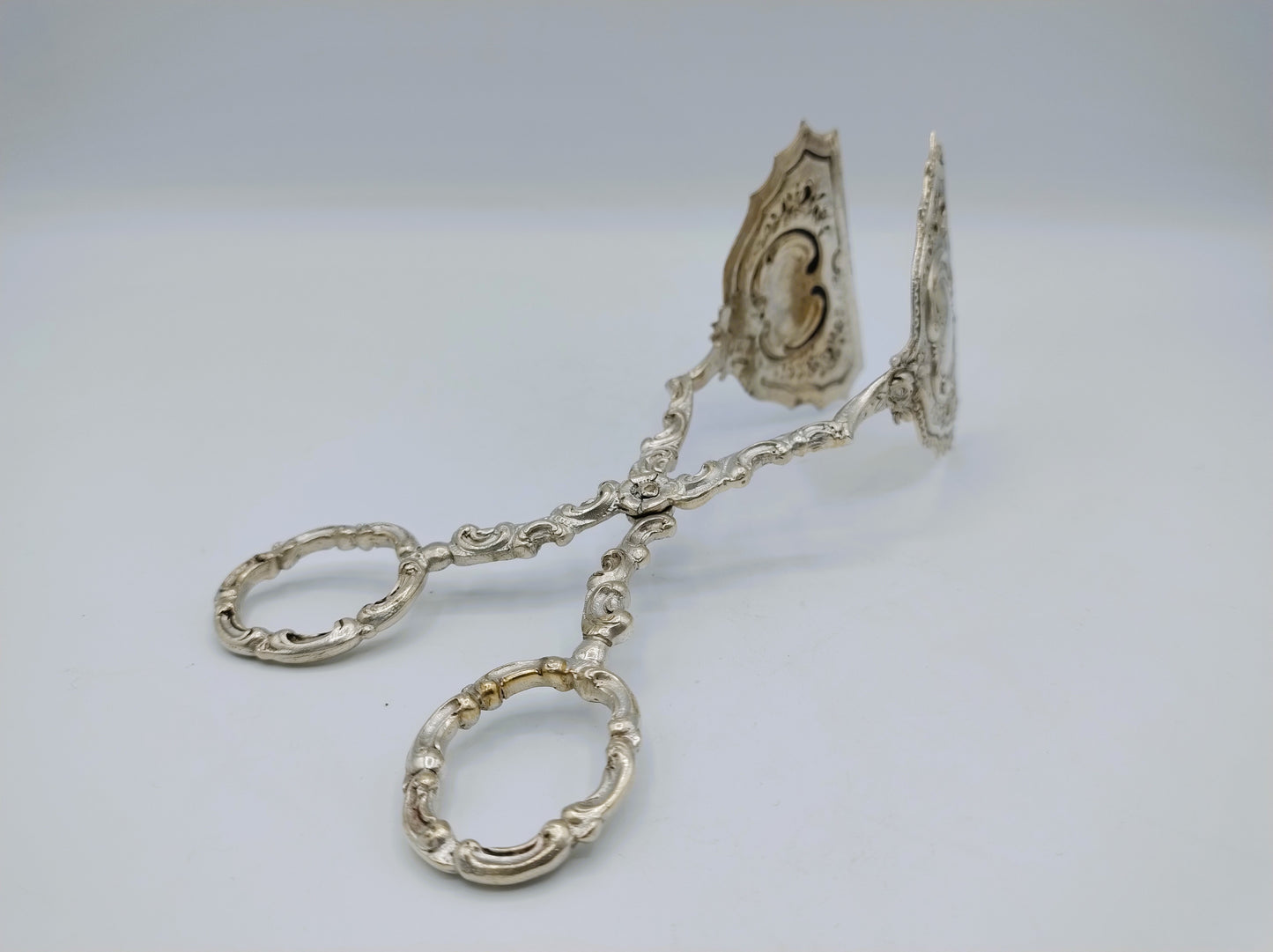 Zilveren petit four- of gebakstang, Weinrank & Schmidt, Hanau, 1880
