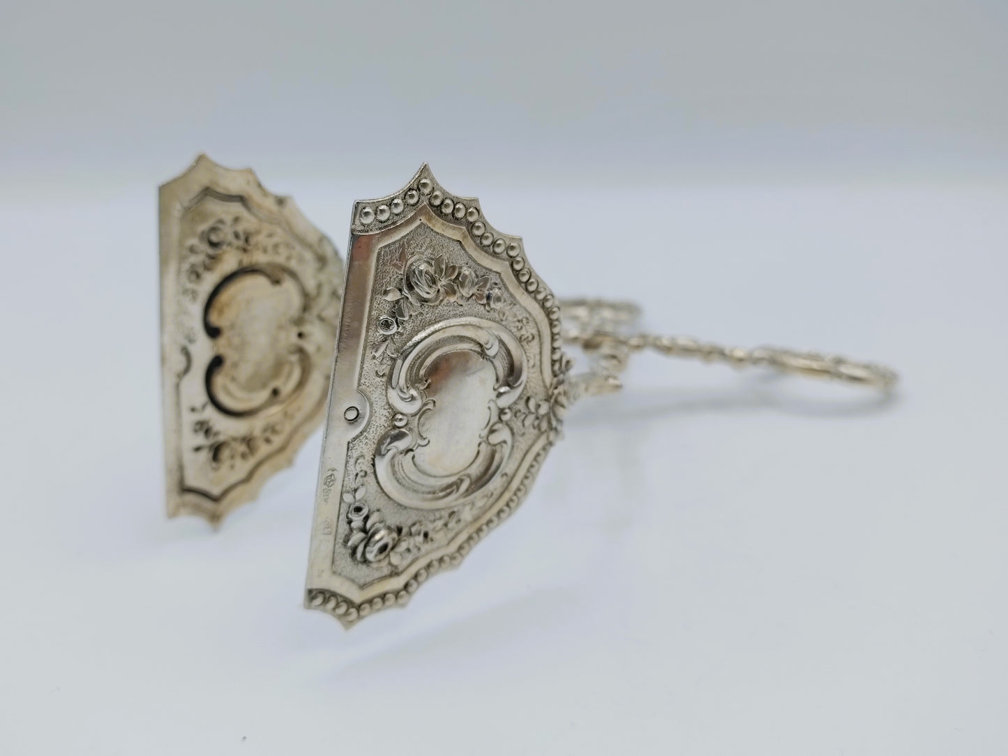 Zilveren petit four- of gebakstang, Weinrank & Schmidt, Hanau, 1880