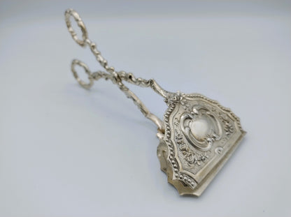 Zilveren petit four- of gebakstang, Weinrank & Schmidt, Hanau, 1880