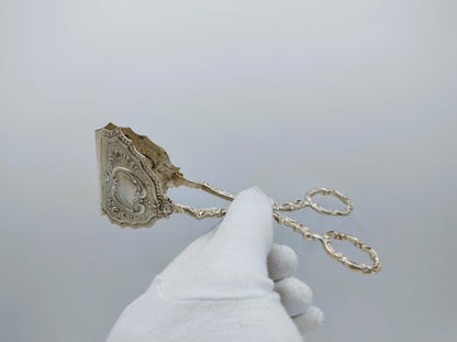 Zilveren petit four- of gebakstang, Weinrank & Schmidt, Hanau, 1880