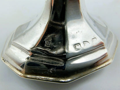 4 Zoutkommen + zoutvat met binnenbak en lepel, Deakin, Chester, 1897