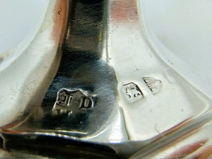 4 Zoutkommen + zoutvat met binnenbak en lepel, Deakin, Chester, 1897