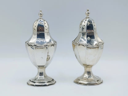 Zilveren peper- en zoutstel, Deakin, Chester, 1897