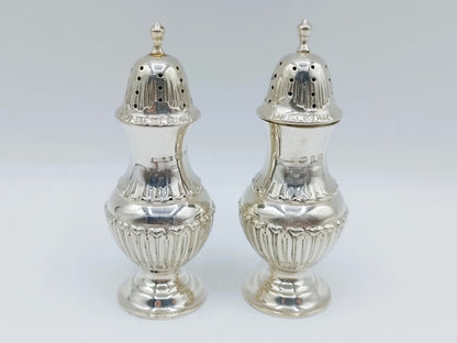 Zilveren peper- en zoutstel, S. Blanckensee & Son,  Birmingham, 1898