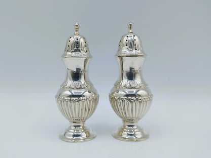 Zilveren peper- en zoutstel, S. Blanckensee & Son,  Birmingham, 1898