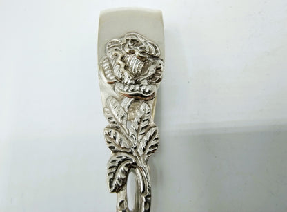 Zilveren klontjestang, Gebr. Reiner, Krombach Bayern, ca. 1920