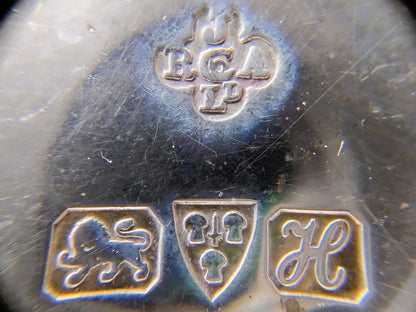 5 Zoutvaten, Attenborough & Co, Chester en Woodward & Co, Londen, 1903/1908