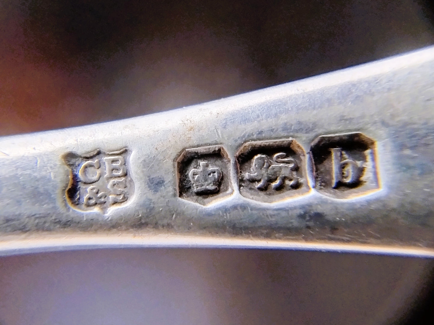 5 Zoutvaten, Attenborough & Co, Chester en Woodward & Co, Londen, 1903/1908