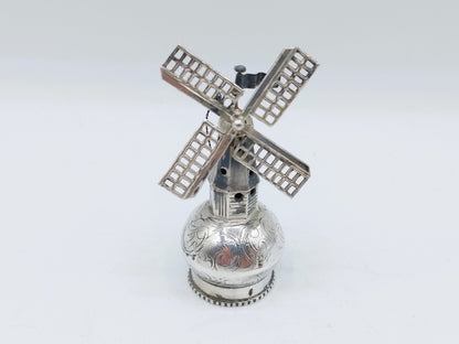 Zilveren sierkurk, molen, J. Verhoogt, Hoorn, ca. 1910