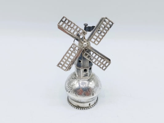 Zilveren sierkurk, molen, J. Verhoogt, Hoorn, ca. 1910