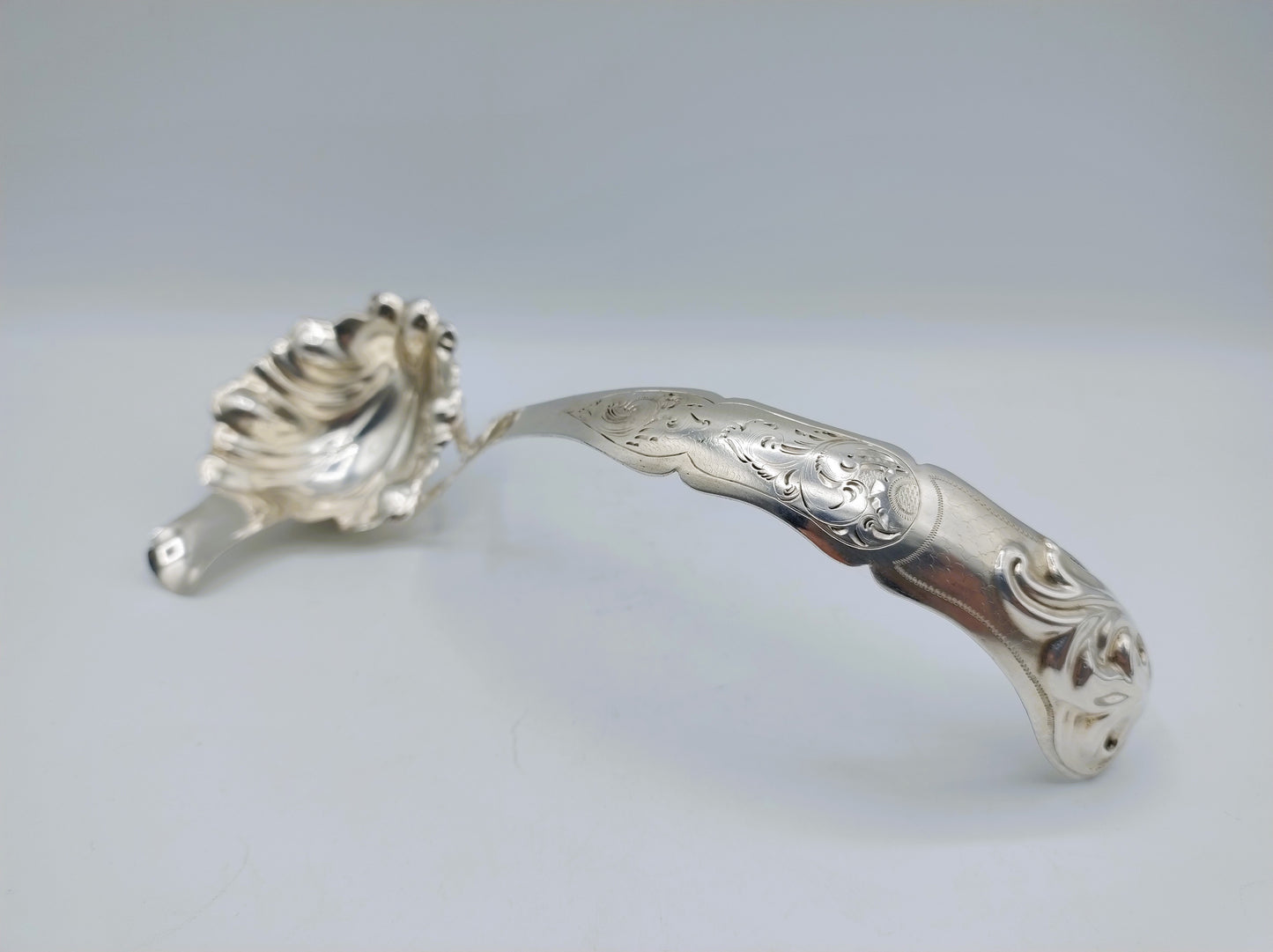 Zilveren punchlepel, G. Greup, Schoonhoven, 1875