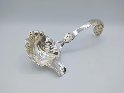 Zilveren punchlepel, G. Greup, Schoonhoven, 1875