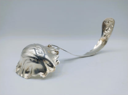 Zilveren punchlepel, G. Greup, Schoonhoven, 1875