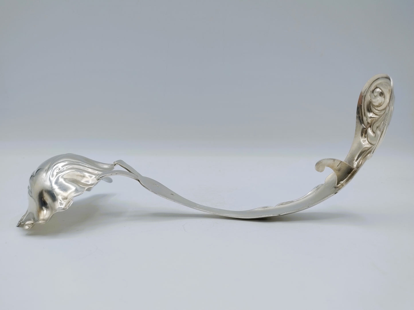 Zilveren punchlepel, G. Greup, Schoonhoven, 1875