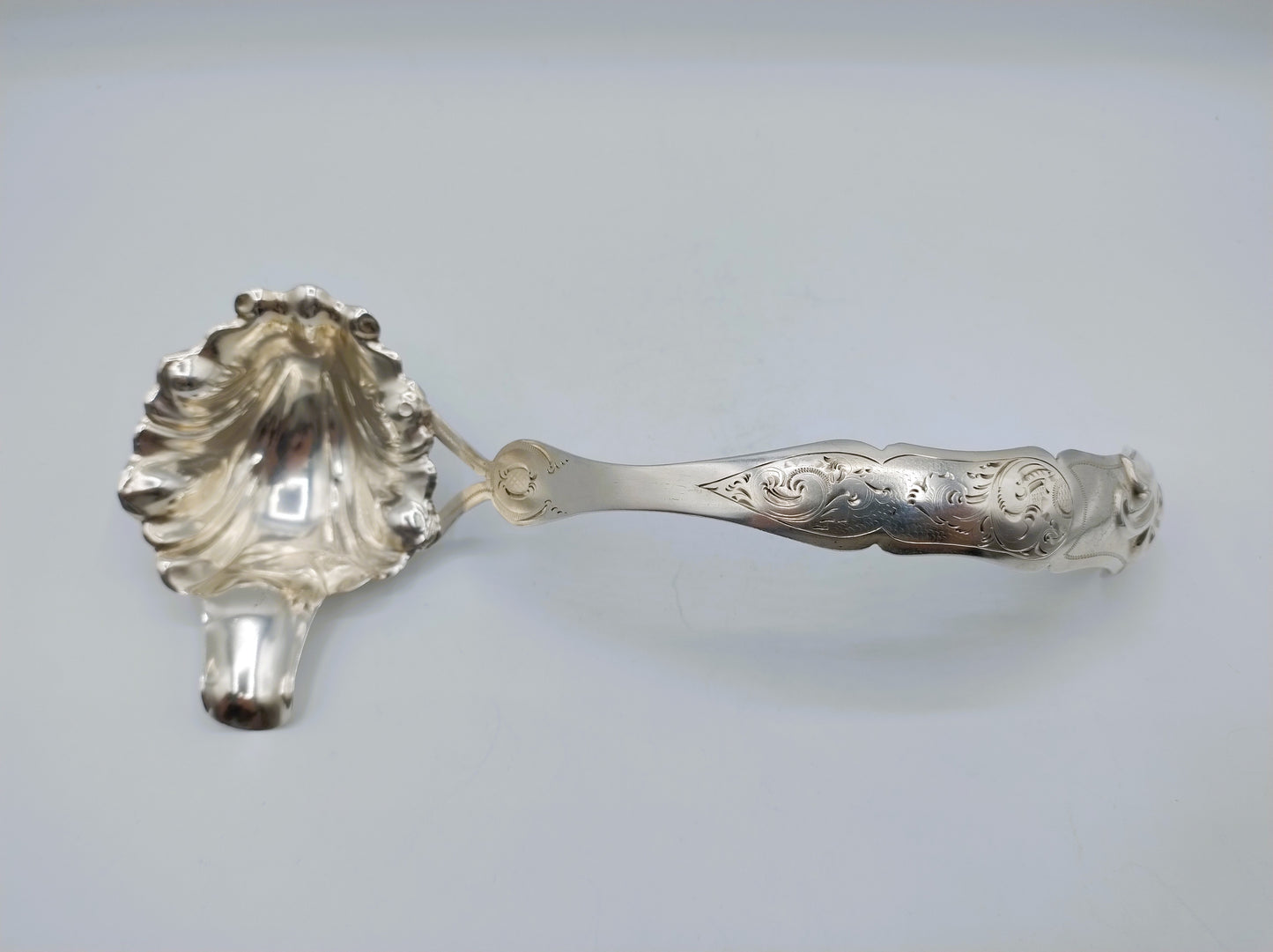 Zilveren punchlepel, G. Greup, Schoonhoven, 1875