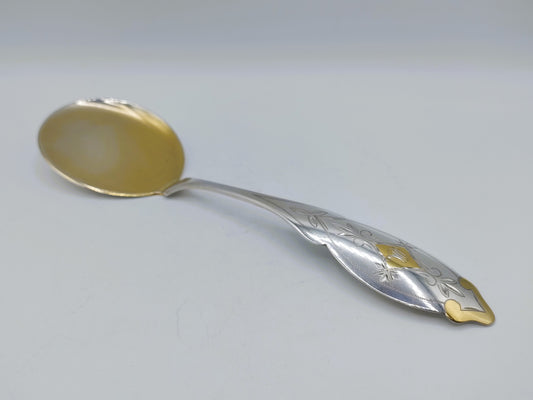 Zilveren pasteischep, J.M. van Kempen en Zn, Voorschoten, 1881