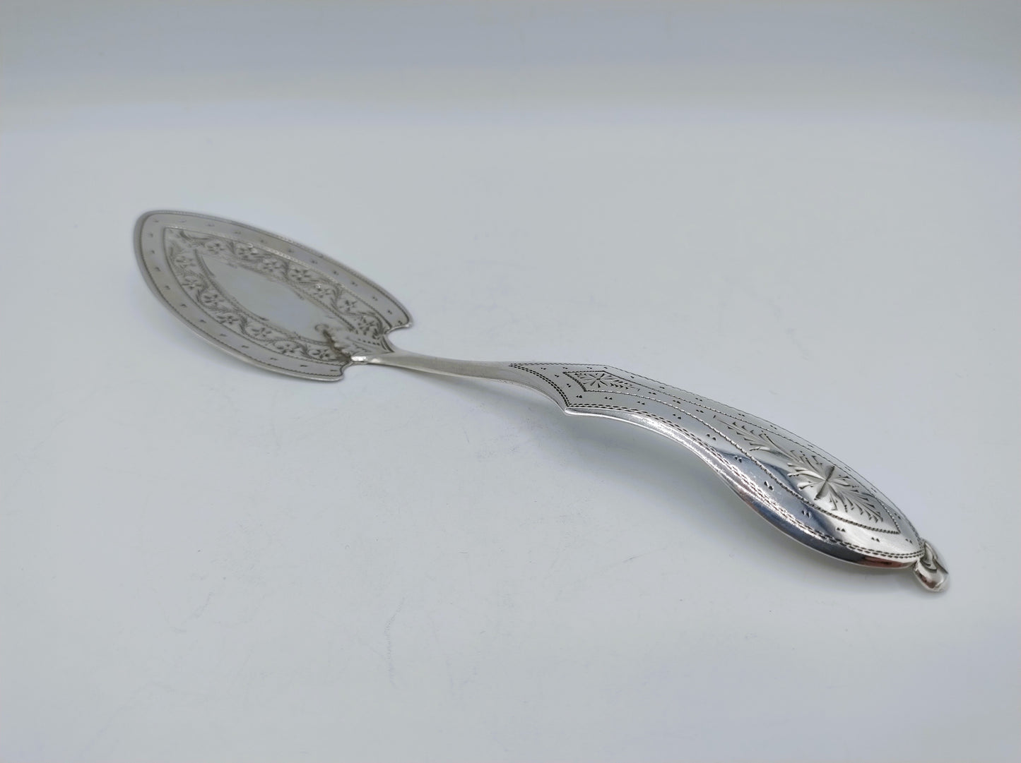 Zilveren pasteischep, N.B.A. Visser, Den Bosch, 1882