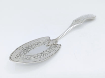 Zilveren pasteischep, N.B.A. Visser, Den Bosch, 1882