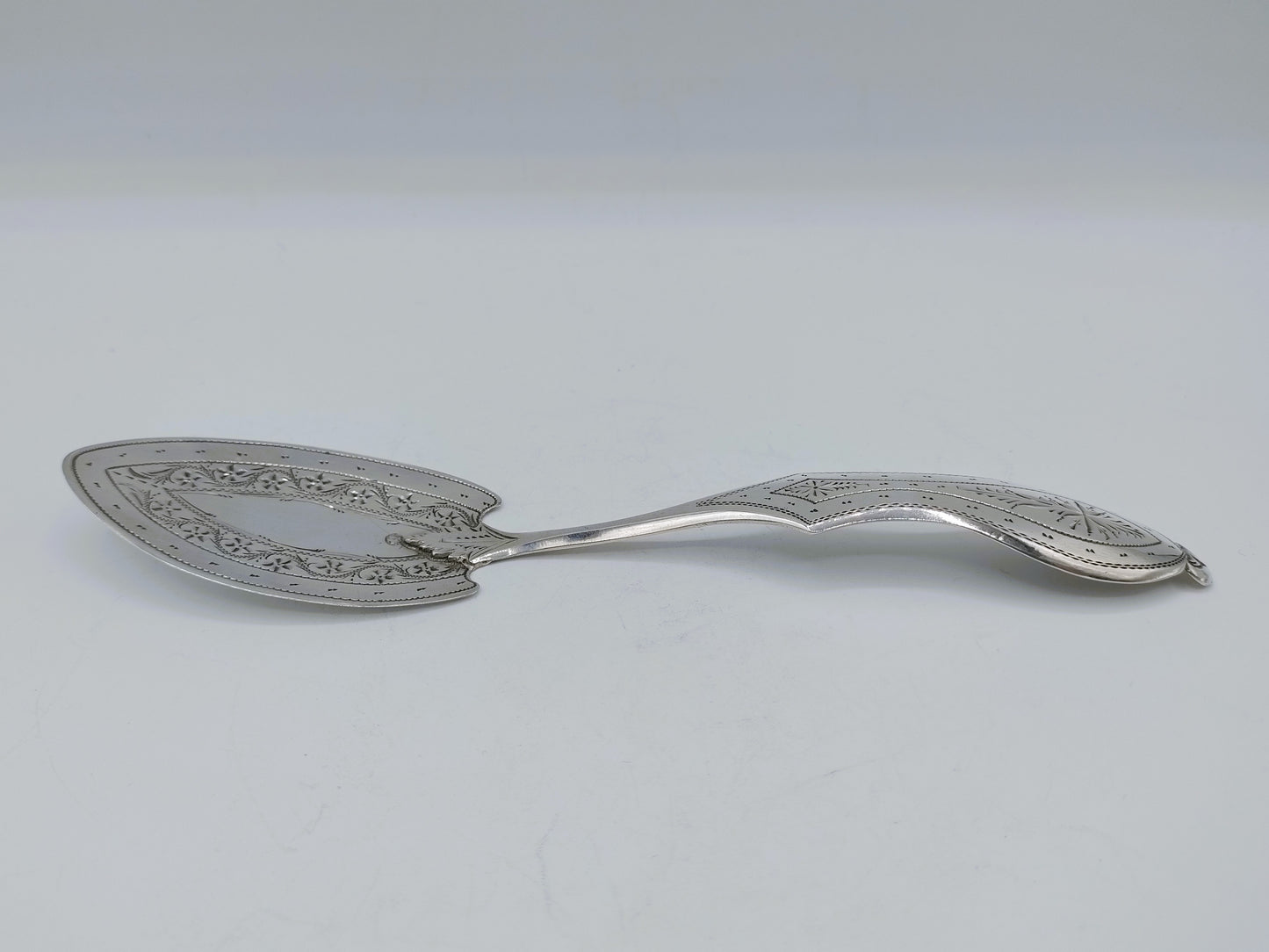 Zilveren pasteischep, N.B.A. Visser, Den Bosch, 1882