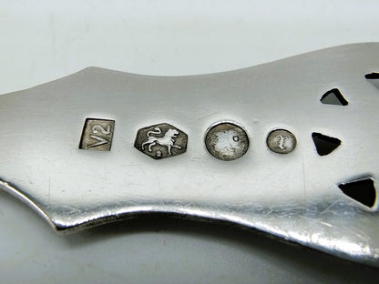 Zilveren pastei- of bessenschep, G.C. de Vooijs, Rotterdam, 1907