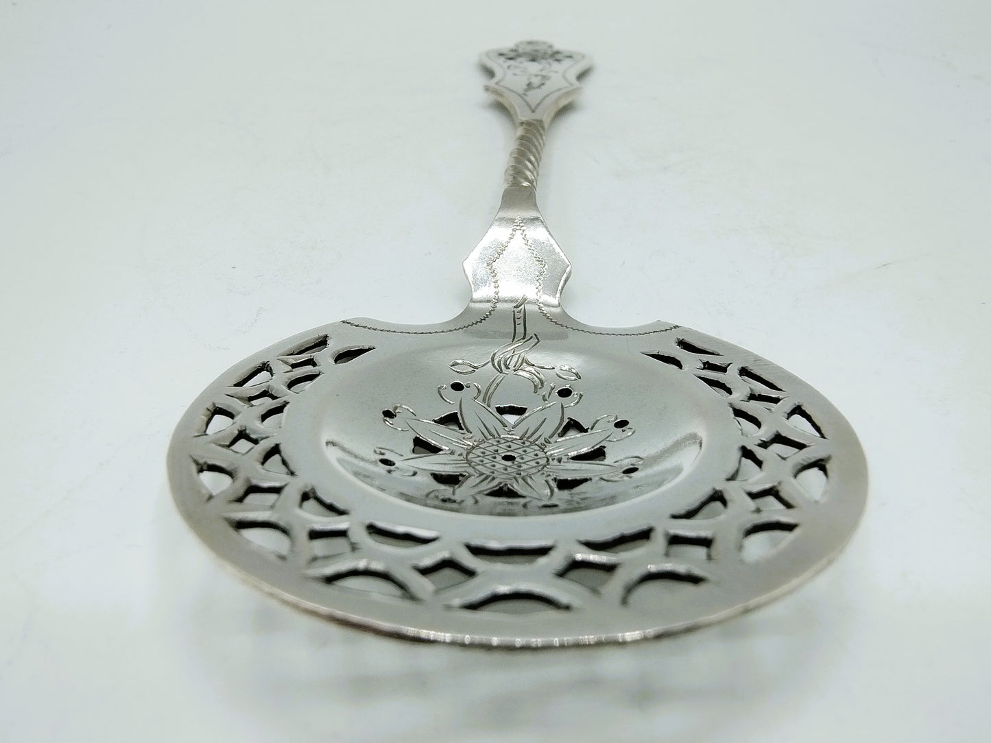 Zilveren pastei- of bessenschep, G.C. de Vooijs, Rotterdam, 1907