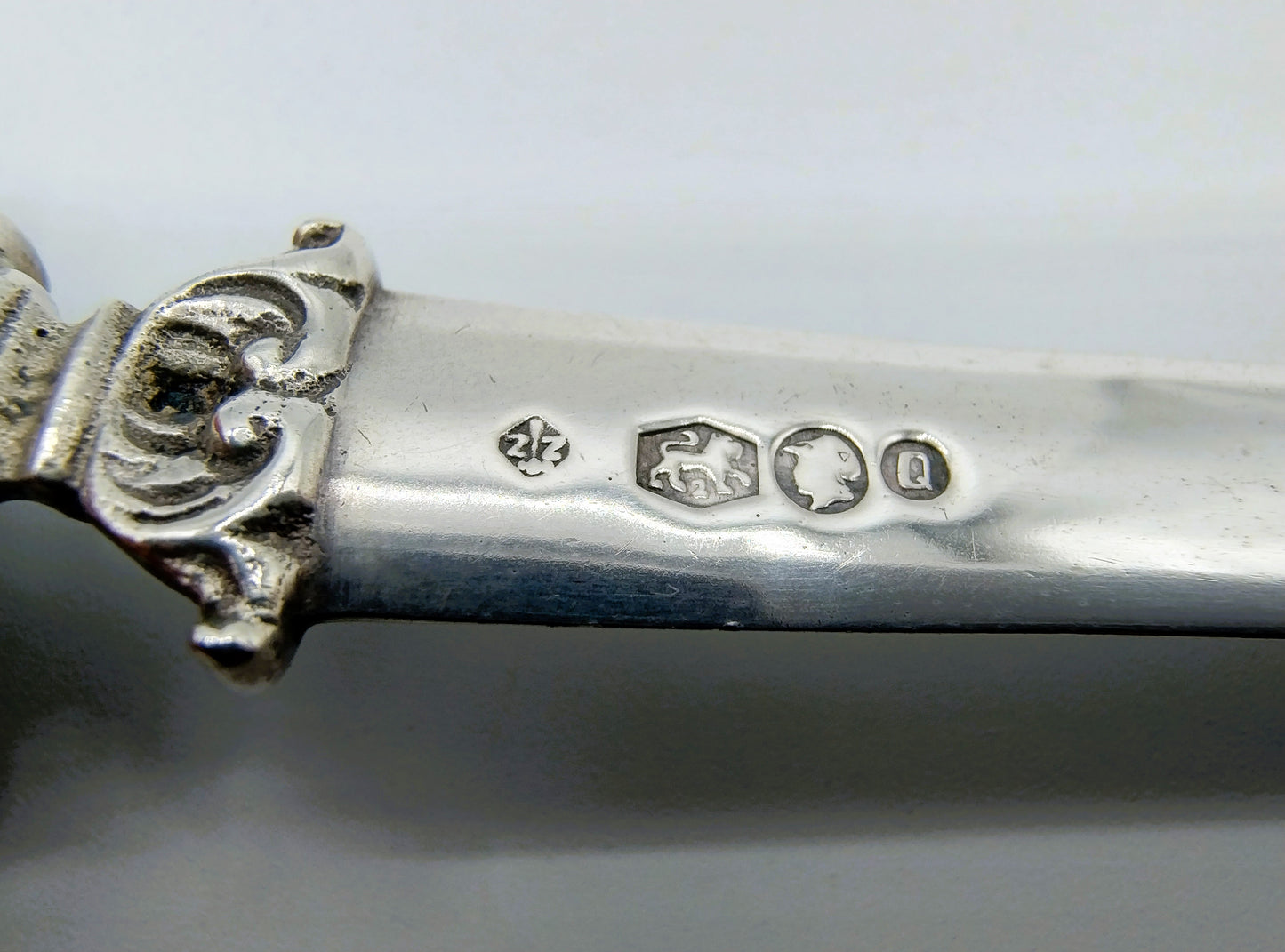 Zilveren brievenopener, Zaanlandse Zilversmederij, Amsterdam, 1951