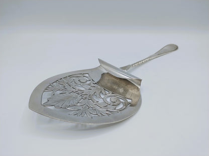 Zilveren  aspergeschep, J. Boon, Schoonhoven, 1904