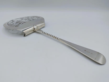 Zilveren  aspergeschep, J. Boon, Schoonhoven, 1904