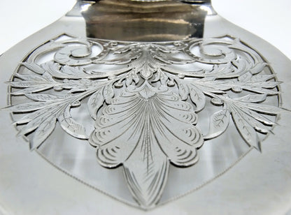 Zilveren  aspergeschep, J. Boon, Schoonhoven, 1904