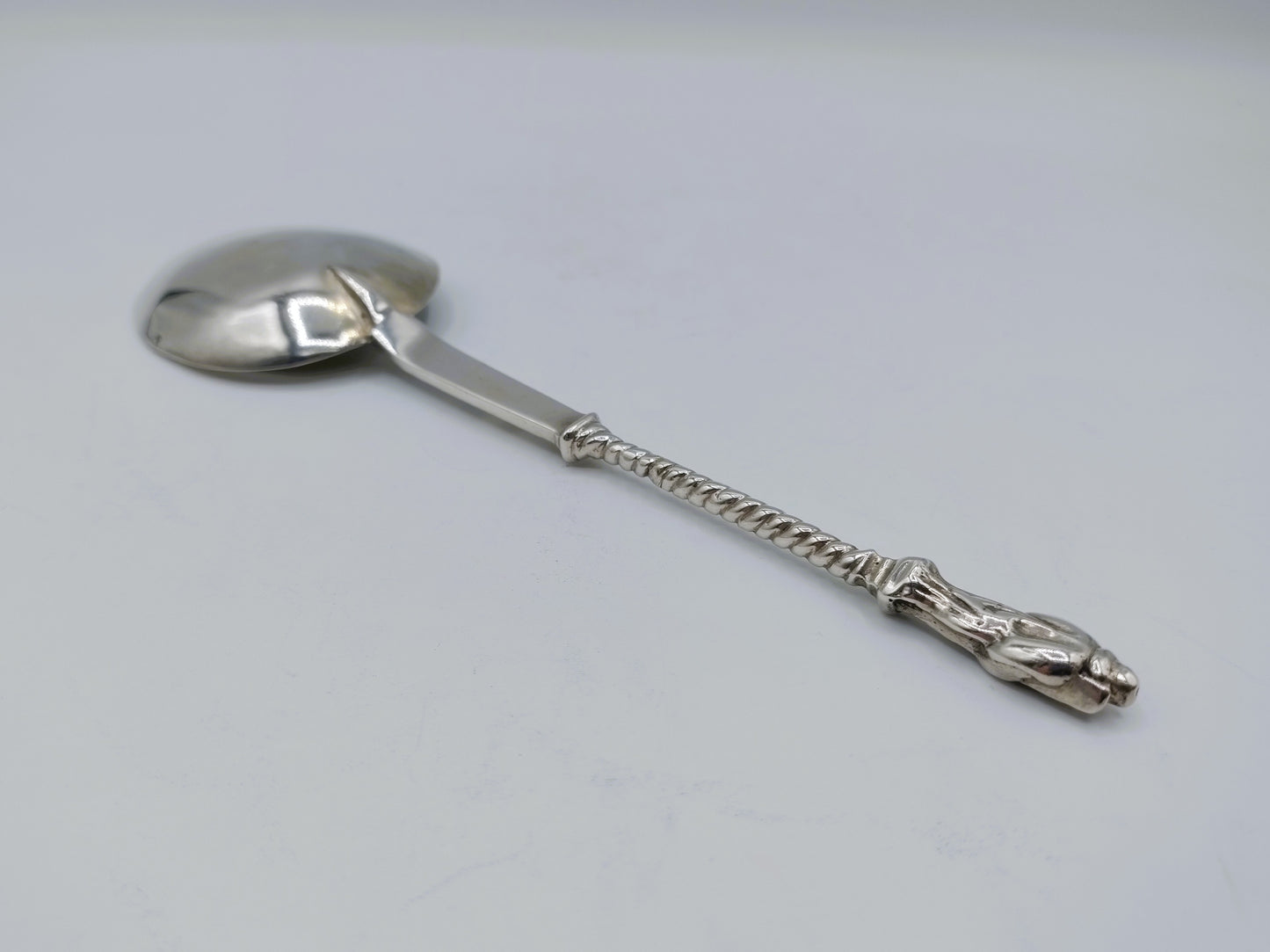 Zilveren apostellepel, R. Scheltens, Groningen, 19e eeuws