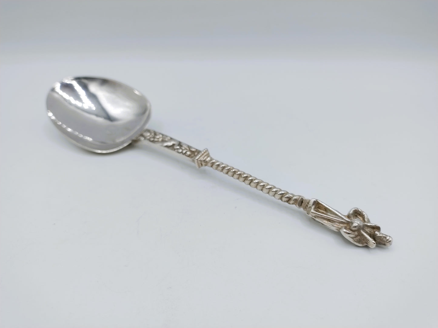 Zilveren apostellepel, R. Scheltens, Groningen, 19e eeuws