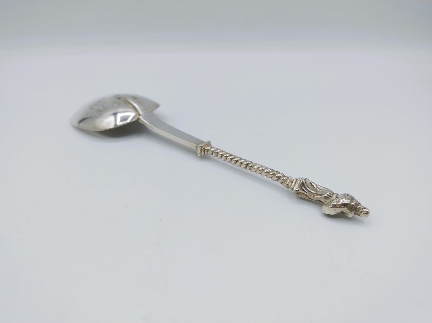 Zilveren apostellepel, R. Scheltens, Groningen, 19e eeuws