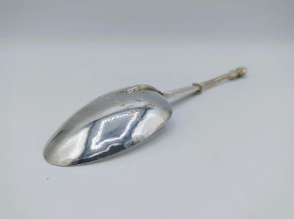 Zilveren apostellepel, R. Scheltens, Groningen, 19e eeuws